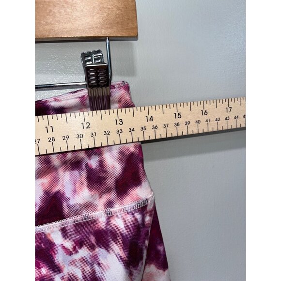 Old Navy Active Womens Go-Dry Leggings M Pink & Purple Tie-Dye - Picture 3 of 8